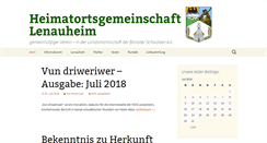 Desktop Screenshot of lenauheim.de
